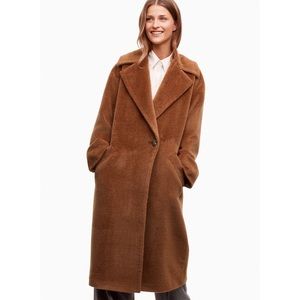 Aritzia Babaton Carolee Alpaca-Wool Coat, M